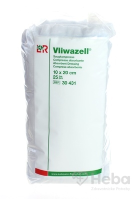 VLIWAZELL KOMPRESY SAVÉ NESTERILNÉ 10x20cm
