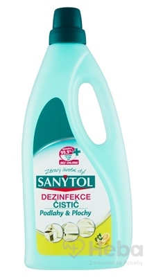 SANYTOL ČISTIČ Podlahy a Plochy