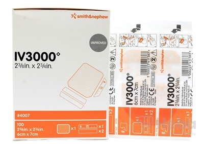 IV3000 Transparentné krytie katétrov