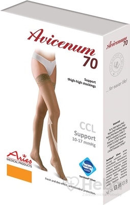 AVICENUM 70 Stehenné pančuchy