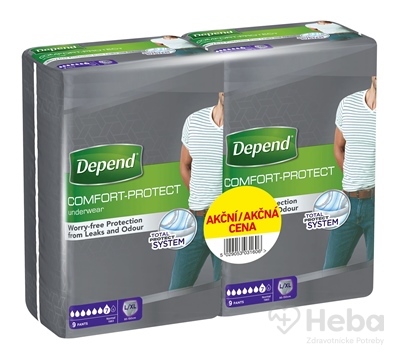 DEPEND NORMAL L/XL pre mužov DUOPACK