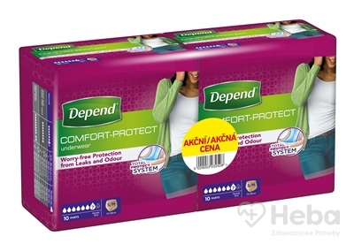DEPEND NORMAL S/M pre ženy DUOPACK