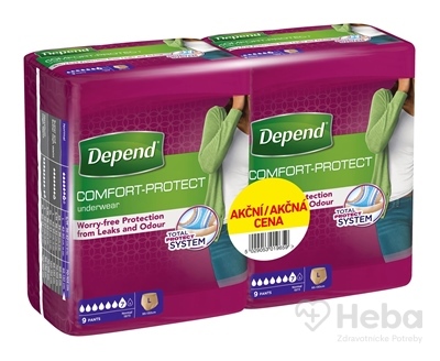 DEPEND NORMAL L pre ženy DUOPACK