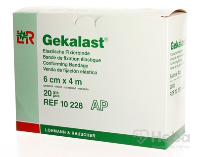 GEKALAST HYDROF. ELAST. FIXAČNÝ OBVAZ 6cmx4m