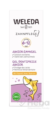 WELEDA Junior zubný gél s fluoridom