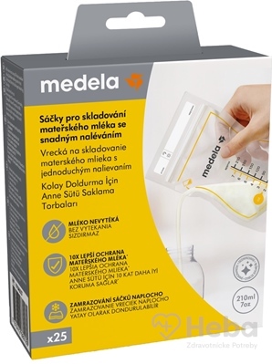 MEDELA Vrecká na skladovanie materského mlieka