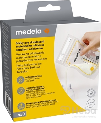 MEDELA Vrecká na skladovanie materského mlieka