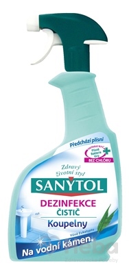 SANYTOL ČISTIČ Kúpeľne Sprej