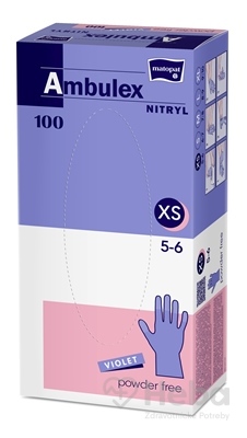 Ambulex NITRYL Vyšetrovacie a ochranné rukavice