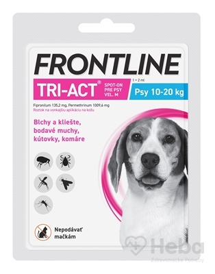 FRONTLINE TRI-ACT Spot-On pre psy M