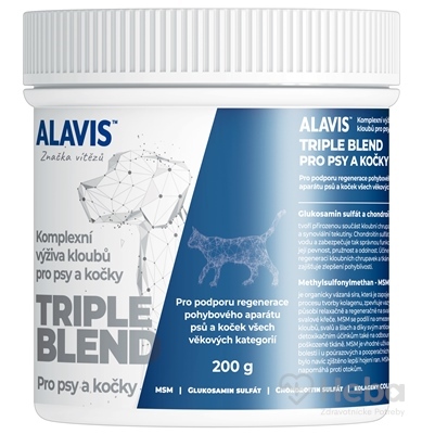 ALAVIS TRIPLE BLEND Pre psy a mačky