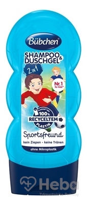 BUBCHEN KIDS SHP+SPRCH. GÉL 2v1 MALÝ FUTBALISTA