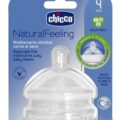 CHICCO Cumlík na fľašu Natural Feeling