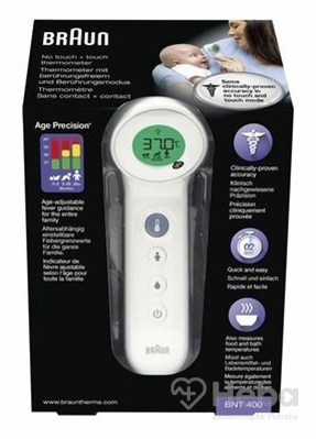 BRAUN BNT 400 Čelový bezdotykový teplomer