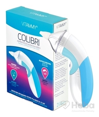 VITAMMY COLIBRI Elektrická odsávačka hlienov