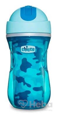 CHICCO Hrnček Sport termo so slamkou 266 ml