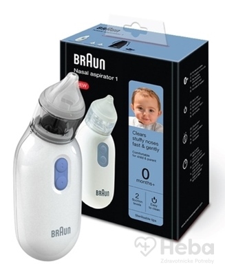 BRAUN BNA 100 Elektrická odsávačka hlienov