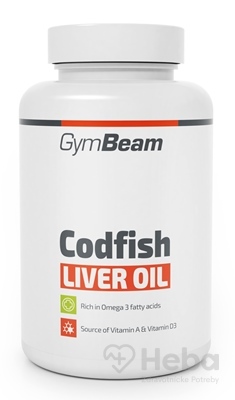 GymBeam Codfish liver oil