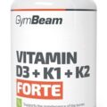 GymBeam VITAMIN D3+K1+K2 FORTE