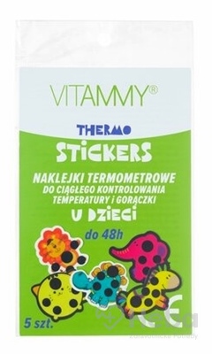 VITAMMY THERMO STICKERS Nálepky s teplomerom