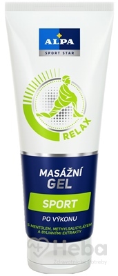 ALPA SportStar GEL MASÁŽNY ŠPORT