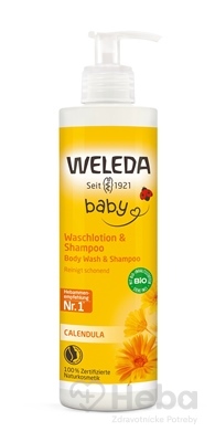 WELEDA baby NECHTÍKOVÝ Umývací krém a šampón