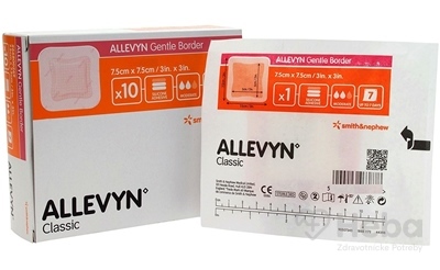 ALLEVYN Gentle Border Krytie na rany