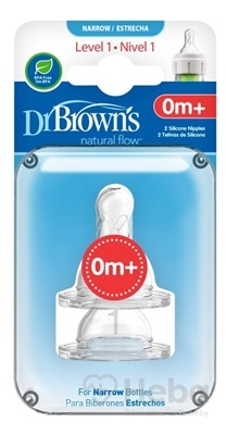 Dr.BROWN´S NÁHRADNÉ CUMLÍKY OPTIONS+ LEVEL 1