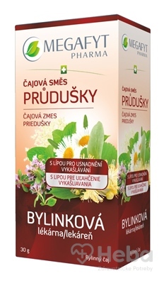 MEGAFYT Bylinková lekáreň Čajová zmes PRIEDUŠKY
