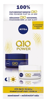 NIVEA Spevňujúci denný a nočný krém Q10 POWER DUO