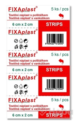 FIXAplast STRIPS náplasť