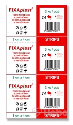 FIXAplast STRIPS náplasť
