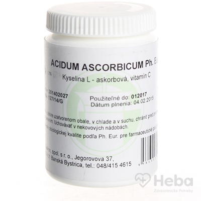 ACIDUM ASCORBICUM Ph.Eur. - GALVEX