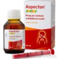 Aspecton Junior sirup pri suchom a dráždivom kašli