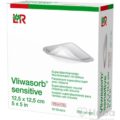 Vliwasorb sensitive Krytie na rany 12,5x12,5 cm