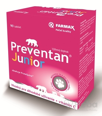 FARMAX Preventan Junior + vitamín C