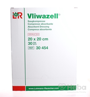 VLIWAZELL KOMPRESY SAVÉ STERILNÉ 20x20cm