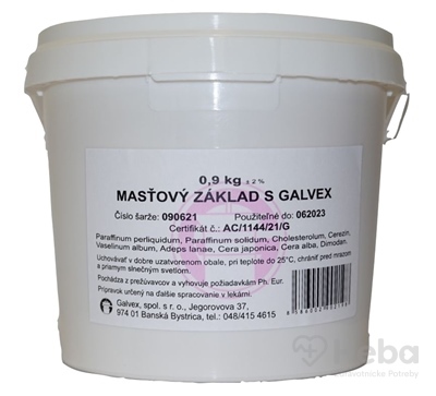 MASŤOVÝ ZÁKLAD S - GALVEX