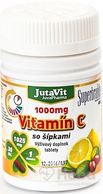 JutaVit Vitamín C 1000 mg so šípkami
