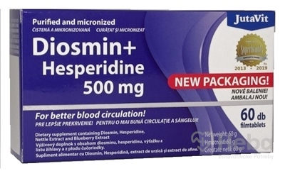 JutaVit Diosmín+Hesperidín 500 plus