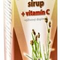 JutaVit Skorocelový sirup + vitamín C