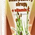 JutaVit Skorocelový sirup + vitamín C