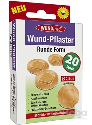 WUNDmed Kruhová náplasť Telová