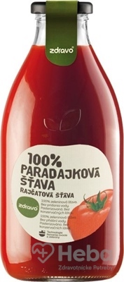 zdravo 100% PARADAJKOVÁ ŠŤAVA