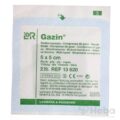 GAZIN KOMPRESY GÁZOVE STERILNÉ 5x5 cm
