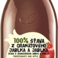 zdravo 100% ŠŤAVA Z GRANÁTOVÉHO JABLKA A JABLKA