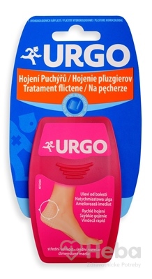 URGO Hojenie pľuzgierov Ultra diskrétne