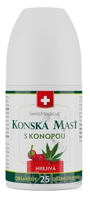 KONSKÁ MASŤ S KONOPOU hrejivá