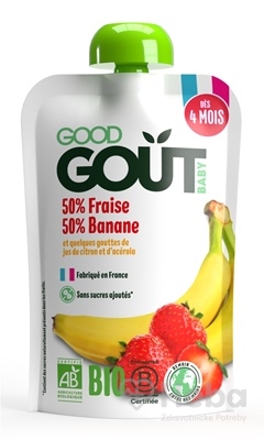 Good Gout BIO Jahoda s banánom