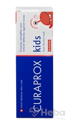 CURAPROX Kids 0+ BEZ FLUORIDU od prvého zúbka